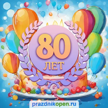 Видео 80 лет день рождения