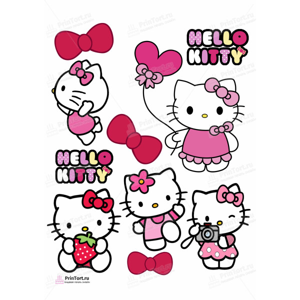 Пазл «Открытки Hello Kitty» из 216 элементов 