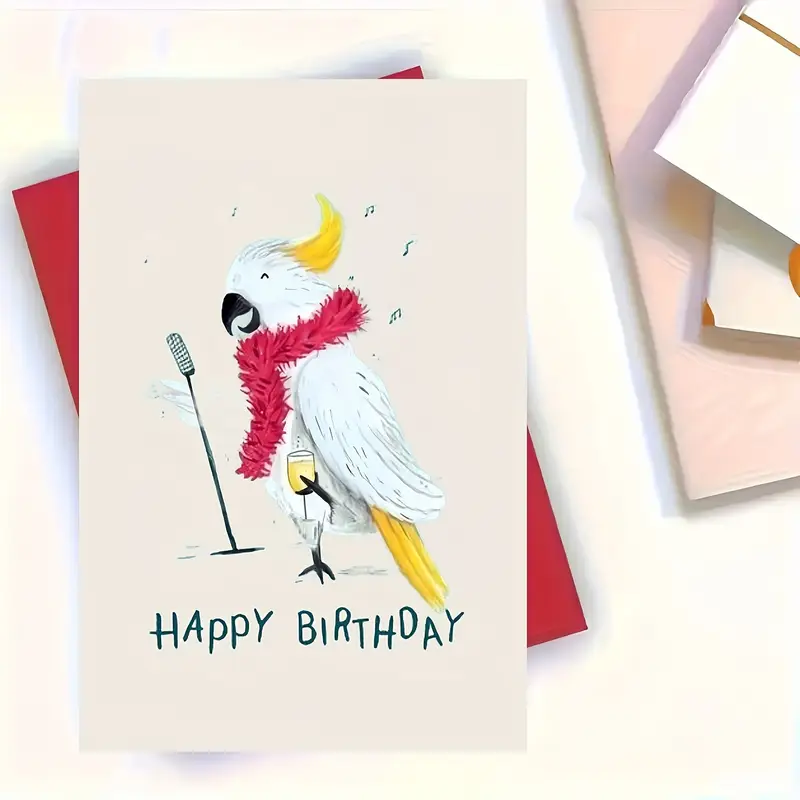 Открытки на день рождения и открытки Bird, Birthday, желание 