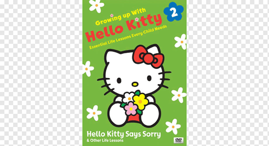 Sanrio поздравительная открытка на день рождения Kawaii Hello 