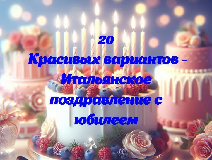 буон Compleanno