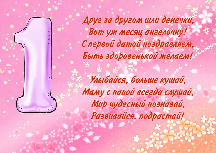 Поздравления с месяцем рождения 