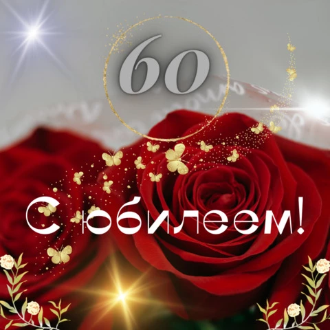 Поздравление 60 лет 