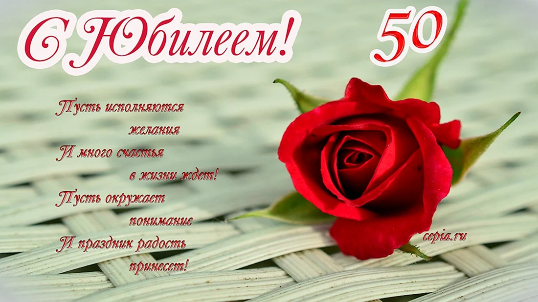 Пожелания на 50 лет женщине 🔥 BipBap